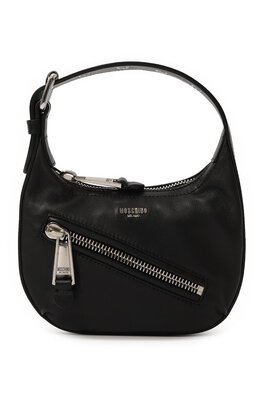 Moschino: Чёрная сумка  Biker