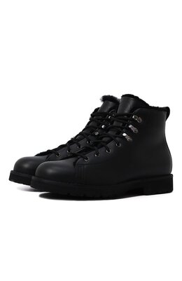 Fracap: Чёрные ботинки 