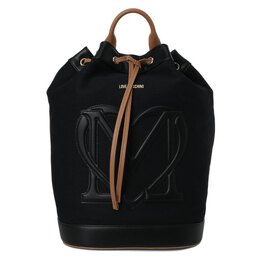 Love Moschino: Чёрная спортивная сумка 