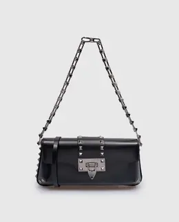Valentino: Чорні сумки  Rockstud