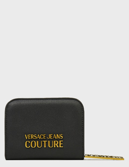 VERSACE JEANS COUTURE: Чёрный кошелёк 