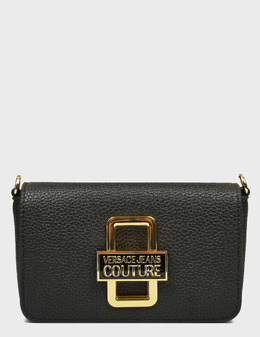 VERSACE JEANS COUTURE: Чорні сумки 