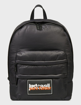 JUST CAVALLI: Чёрный рюкзак 