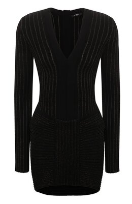 Balmain: Платье из вискозы 