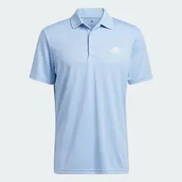 adidas: Голубое поло 