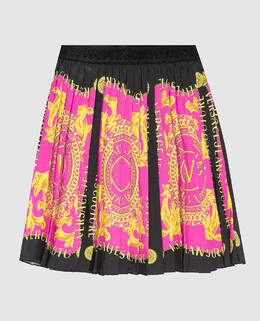 Versace Jeans Couture: Розовая юбка 