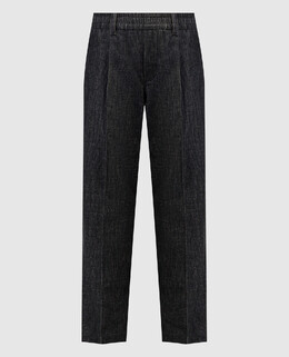 Brunello Cucinelli: Серые брюки 