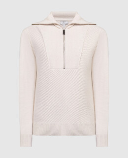 Woolrich: Белый свитер 