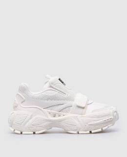 Off-White: Белые кроссовки 