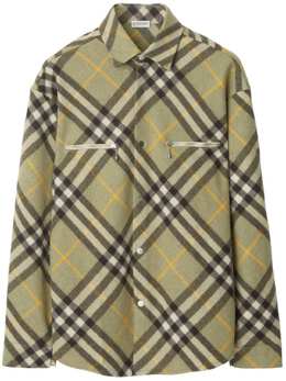 Burberry: Рубашка из шерсти 