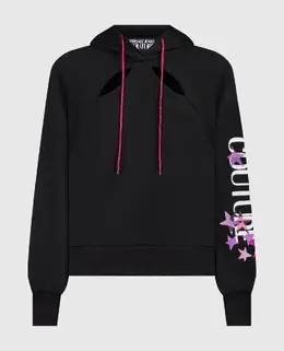 Versace Jeans Couture: Чорні толстовки 