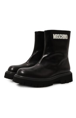 Moschino: Белые ботинки 