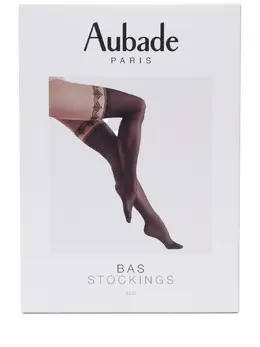 AUBADE: Чёрные чулки 