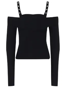 BLUMARINE: Свитер из вискозы 