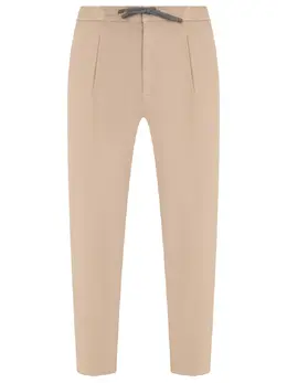 BRUNELLO CUCINELLI: Хлопковые брюки 