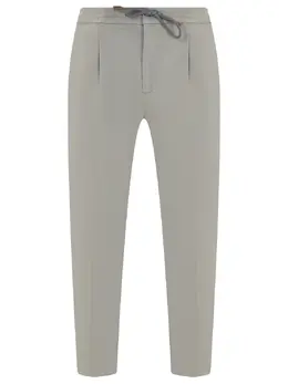 BRUNELLO CUCINELLI: Хлопковые брюки 