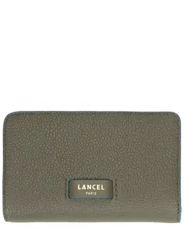 LANCEL: Зелёный кошелёк 