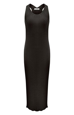 Jil Sander: Платье из вискозы 