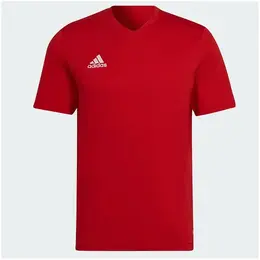 adidas: Красная футболка 