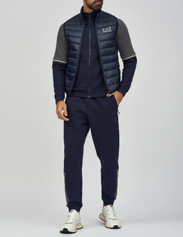 EA7 EMPORIO ARMANI: Синий жилет 