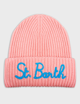 MC2 SAINT BARTH: Розовая шапка 