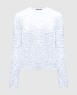 Missoni: Белый свитер 