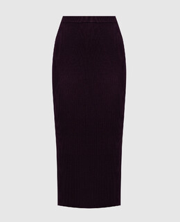 Alexander McQueen: Фиолетовая юбка 