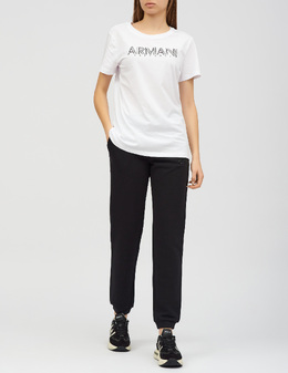 ARMANI EXCHANGE: Белая футболка 