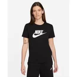 NIKE: Чёрная футболка  Sportswear