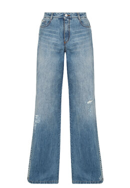 ERMANNO SCERVINO: Голубые джинсы 