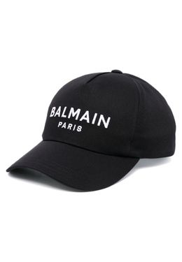 BALMAIN: Чёрная кепка 