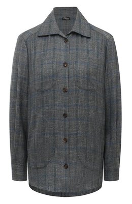 Kiton: Рубашка из шерсти 
