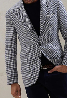 BRUNELLO CUCINELLI: Синие пиджаки 