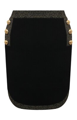 Balmain: Юбка из вискозы 