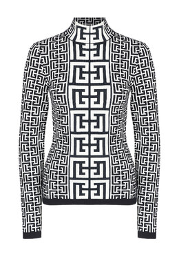 BALMAIN: Трикотажный свитер 