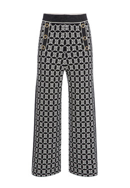 ELISABETTA FRANCHI: Чёрные брюки 