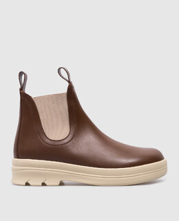 Loro Piana: Коричневі ботильйони 