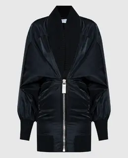 Off-White: Чёрное платье 