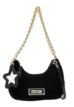 VERSACE JEANS COUTURE: Чёрная сумка 