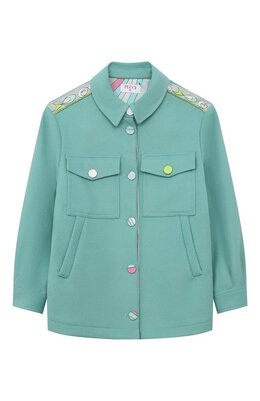 Emilio Pucci: Пальто из шерсти 