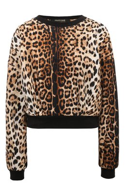 Roberto Cavalli: Хлопковый свитшот 