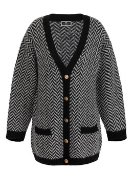 ELISABETTA FRANCHI: Трикотажный кардиган 