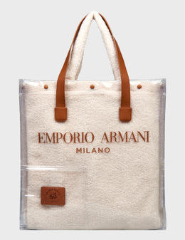EMPORIO ARMANI: Бежеві сумки 