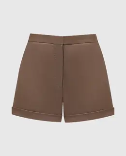 Max Mara: Коричневі шорти 