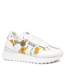 Versace Jeans Couture: Белые кроссовки 