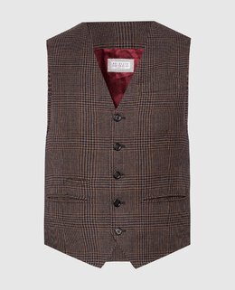 Brunello Cucinelli: Коричневі жилети 