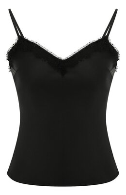 Alberta Ferretti: Чёрный топ 