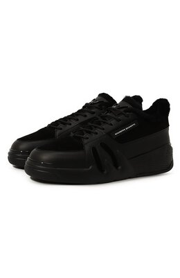 Giuseppe Zanotti Design: Чёрные кеды 