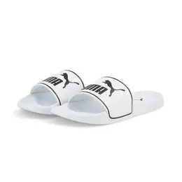 PUMA: Белые шлёпанцы  Leadcat