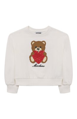 Moschino: Хлопковый свитшот 